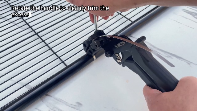 Amazon.com: TOMSHUB Stainless Steel Cable Tie Gun with 100 Pcs