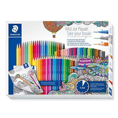 STAEDTLER Twin Color Doppelfasermarker - 10 Stifte Mit 20 Farben Im Etui