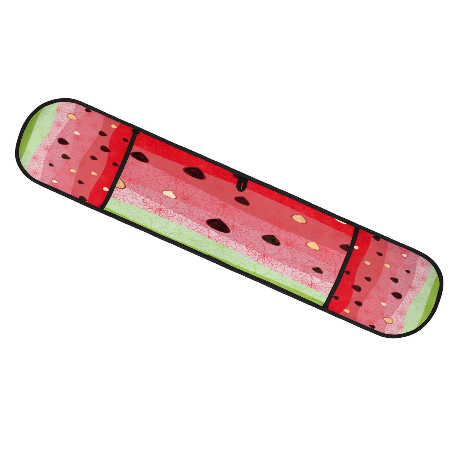 Watermelon Watercolor Double Mitt Oven Glove Heat Resistant Microwave Glove Extra Long Potholder Kitchen Oven Mittsfor Cooking Baking and Serving
