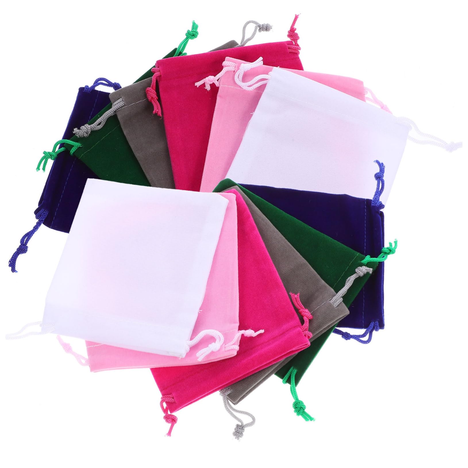 Didiseaon 36pcs Drawstring Bags Versatile Storage Pouches for Jewelry and Party Favors Includes Each of Convenient Cloth Design