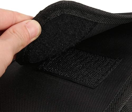 Miniatura 5 de Riñonera para herramientas de electricista, bolsa de herramientas de electricista de poliéster 600D, cinturón ajustable, bolsa de herramientas con