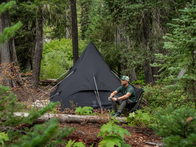 Carpa piramidal DOD para camping 4 personas miniatura 5