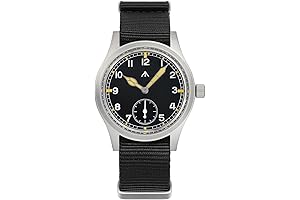 Militado D12 Military Vaer Watches for Men with VD78 Quartz Movement and Sapphire Crystal