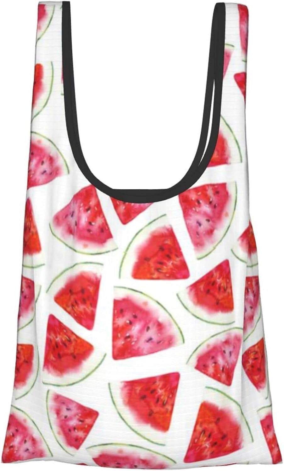 Amazon Co Jp Fucvnpz 水彩 フルーツ スイカ エコバッグ 買い物バッグ コンビニバッグ おしゃれ 折りたたみ コンパクト 軽い 大容量 収納 防水 男女兼用 ファッション
