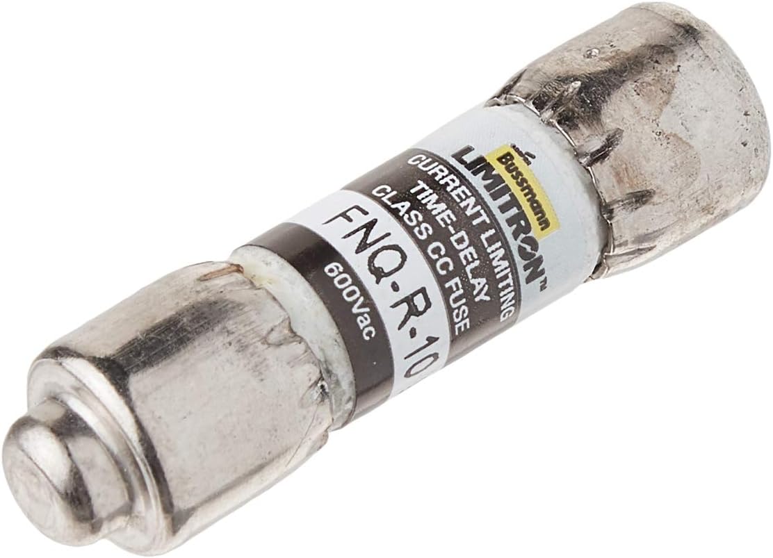 FNQ-R-10, 10 Amp (10A) 600V Midget Time-Delay Class CC Fuse