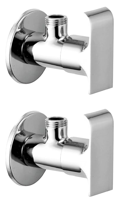 Joyway Swift Angle Valve Stop Cock Brass (Pack of 2 Pieces)