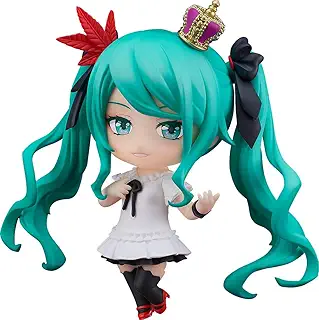 グッドスマイルカンパニー キャラクター・ボーカル・シリーズ01 初音ミク ねんどろいど 初音ミク ワールドイズマイン 2024Ver. プラスチック製 塗装済み可動フィギュア ノンスケール 専用台座付属 全高約100mm 再販