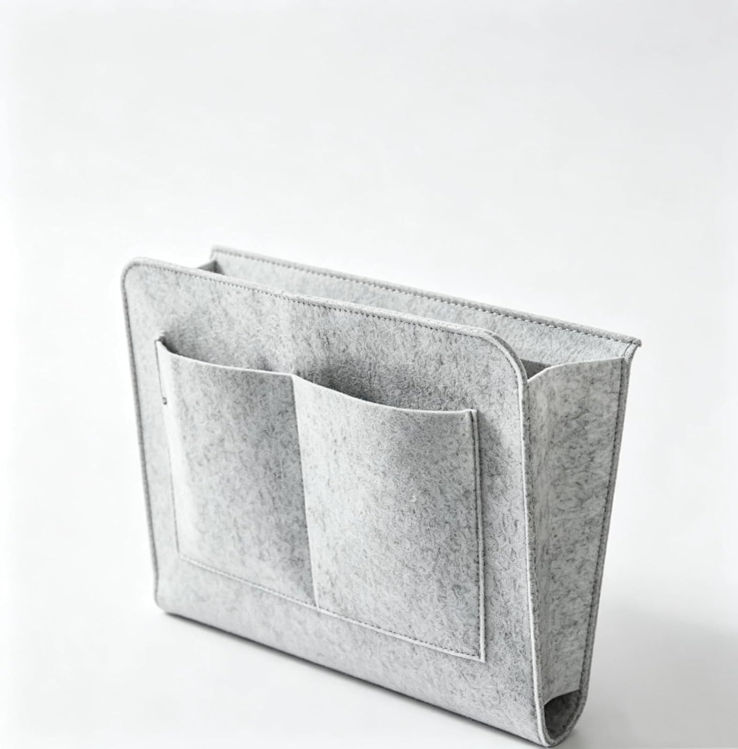 Felt bedside storage hanging bag, bedside hanging basket, mobile phone remote control sundries storage bag