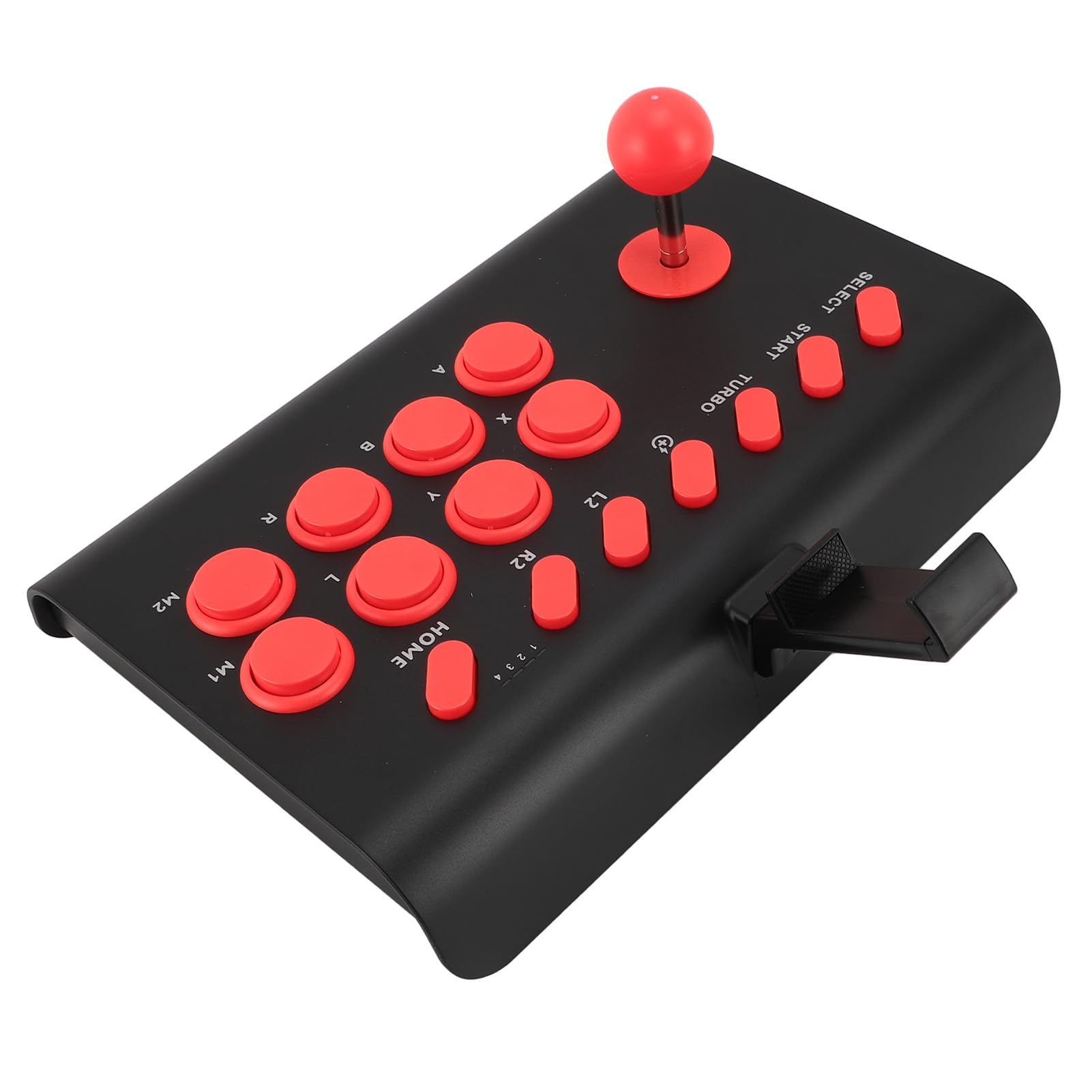 Topiky Gamepad da Combattimento Wireless Controller Ergonomico con Macro per IOS PC Design Elegante (BLACK)