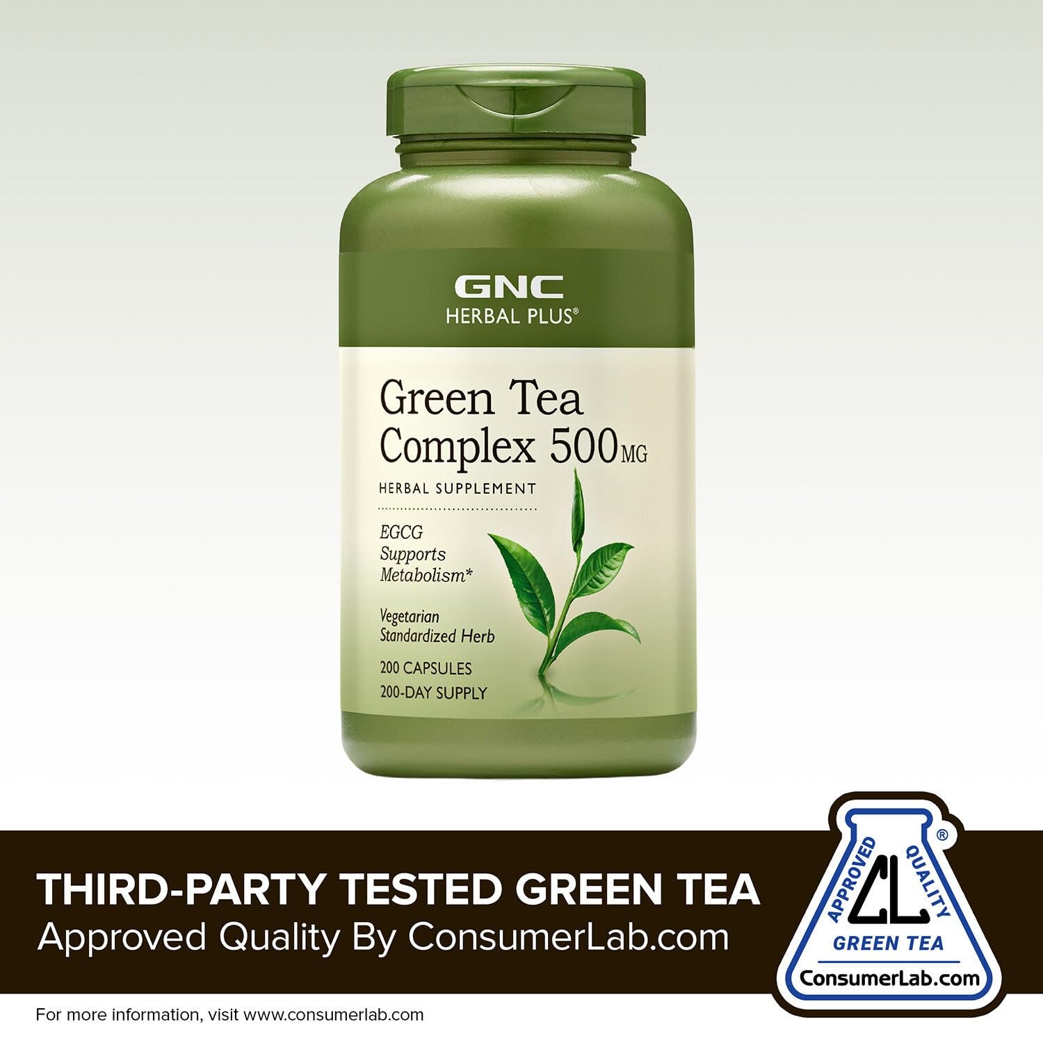 Amazon.com: GNC Herbal Plus Green Tea Complex 500mg Supplement