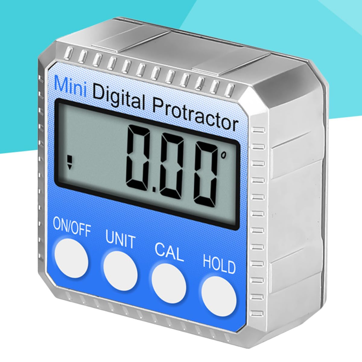 Inclinómetro Digital Magnético Resolución 0.1° de Aleación de Zinc y Absoluta y Precisión ±0.2° para Medición Relativa en Industria Médica y Pruebas Instrumentales