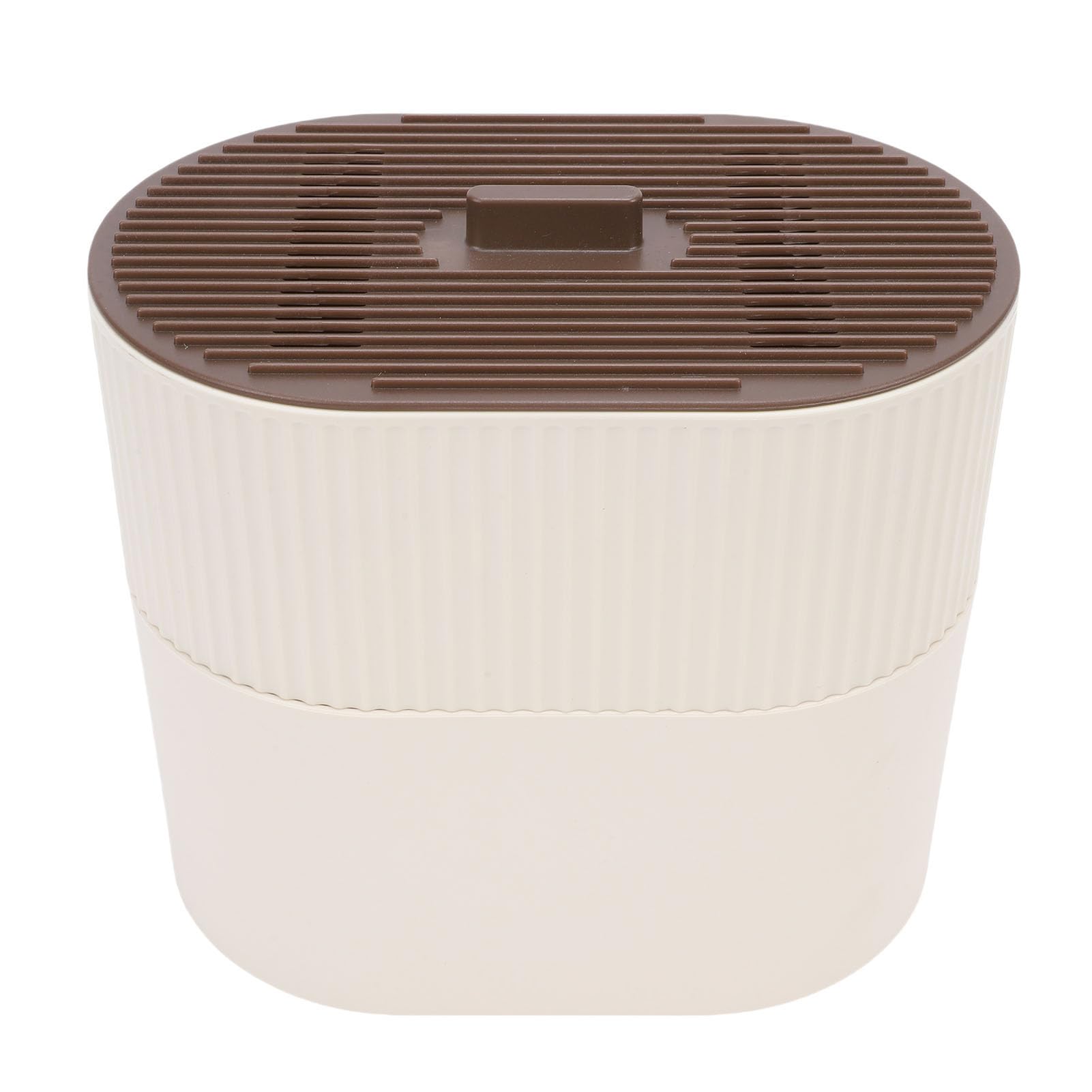 Luocute Lavatazze Elettrica, Pressa Automatica per Tazze da caffè, con Design Compatto e Portatile, Adatta per la Domestica, Bar, Uso Esterno (bianco panna)