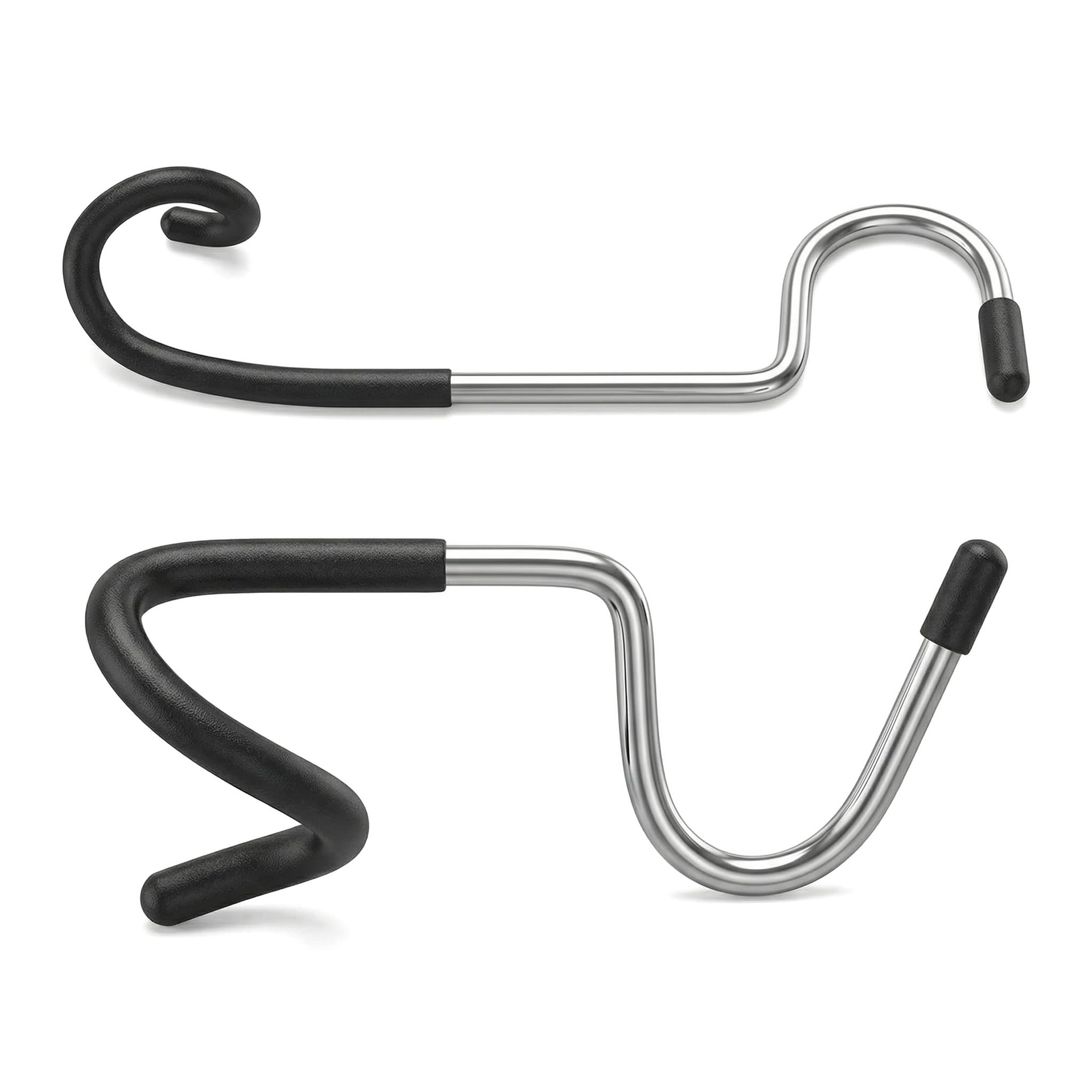 2Pcs Camping Hooks Pole for Hanging Lanterns Tent and Bird Feeder Hanger Yard Plant Hook Arm with Tension Holder Roof Top Accessory for Outdoor Lighting Big and Small Camping Lantern Hook-image-19