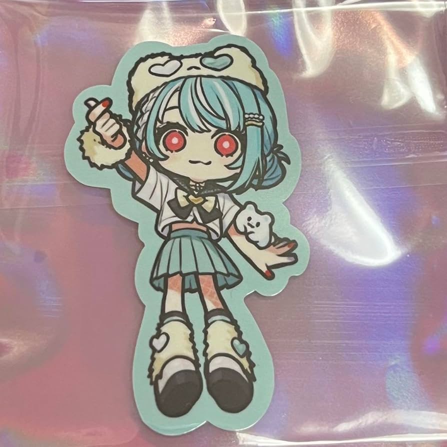 ス*イ様 【セット】ぶいすぽ 白波らむね ステッカー 缶バ アクキー 複製サイン 白波らむね 1周年記念2023