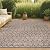 JONATHAN Y SMB108D-5 Ourika Moroccan Geometric Textured Weave Indoor Outdoor -Area Rug, Bohemian, Rustic, Scandinavian Easy-Cleaning,Bedroom,Kitchen,Backyard,Patio,Non Shedding, Natural/Black, 5 X 8