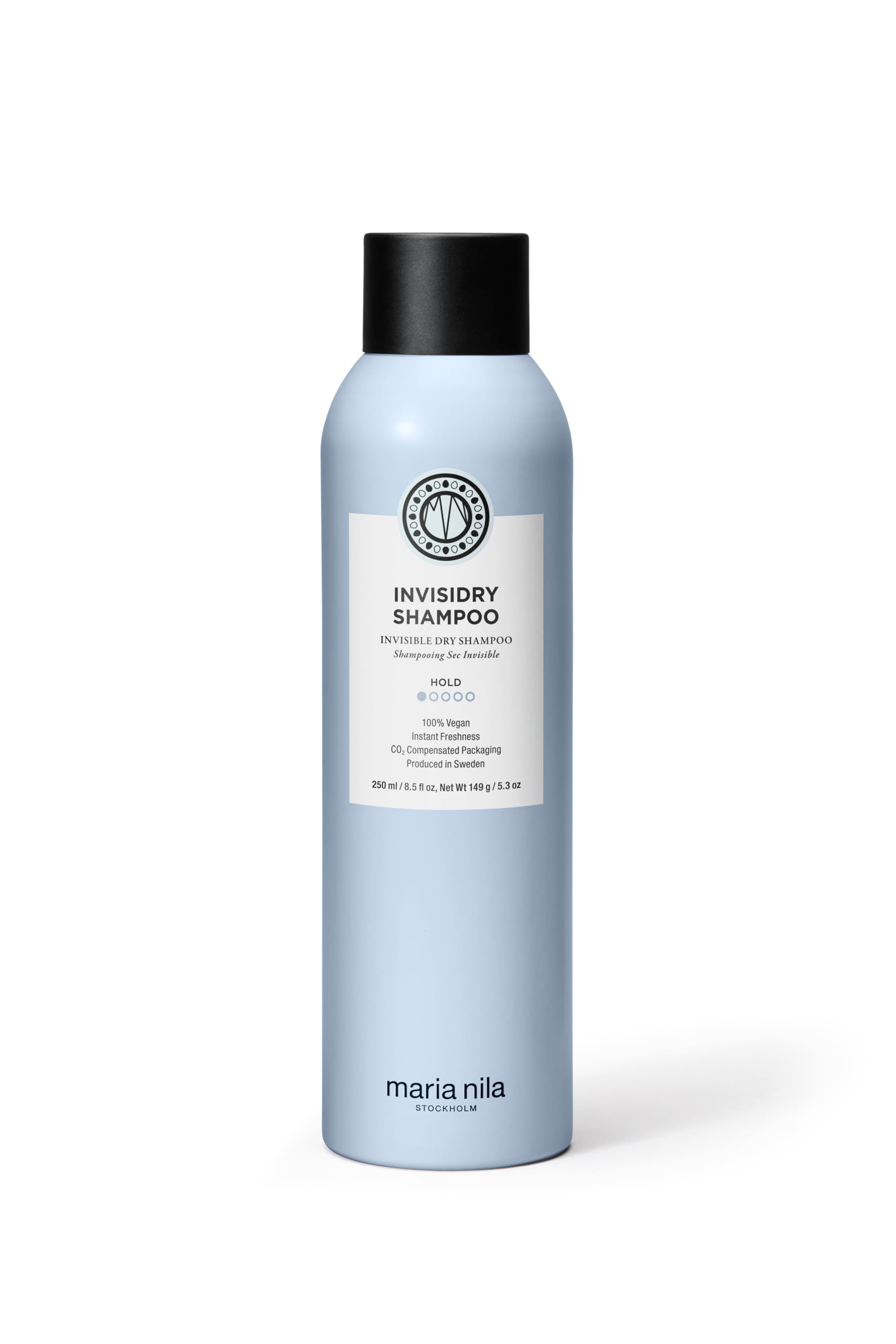 Maria Nila Invisidry Shampoing Sec, Rafraîchit les Cheveux et le Cuir Chevelu, Ne Laisse Aucun Résidu, 100% Végan & Sans Sulfate/Parabène