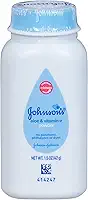 Johnson's Baby Pó para bebê de amido de milho naturalmente derivado com Aloe e vitamina E para pele delicada, hipoalergênico e livre de parabenos, ftalatos e corantes para cuidados delicados com a