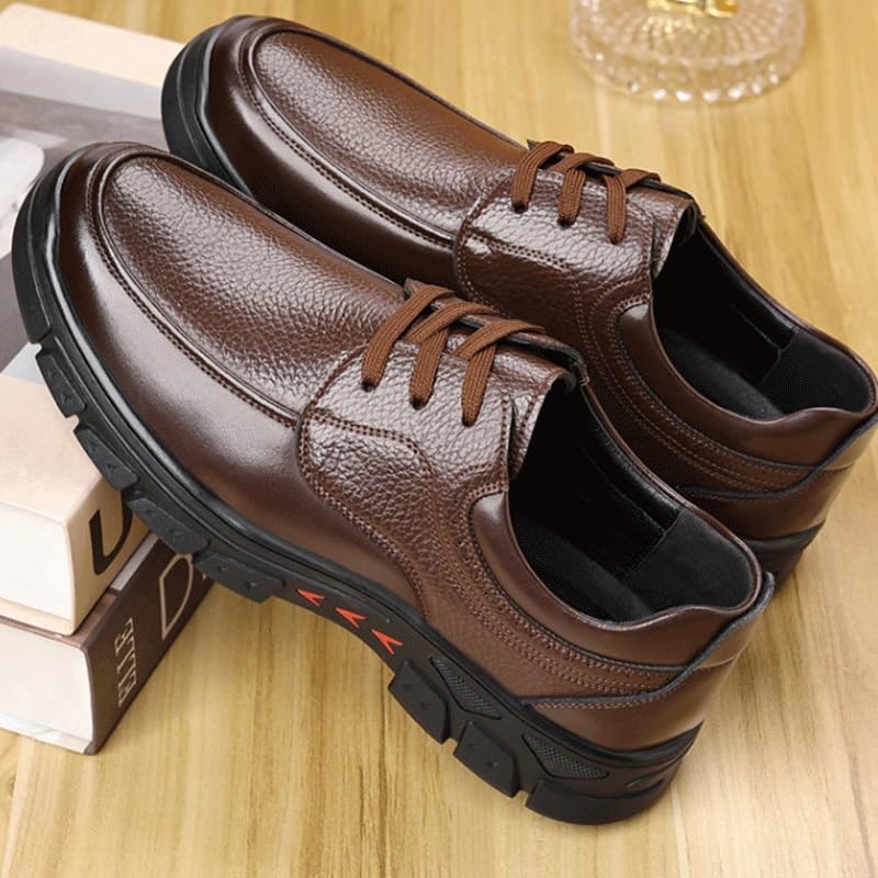Mens Classic Formal Oxford Lace Up Wedding Pointed Toe Dress Shoes Men Casual Penny Shoes2