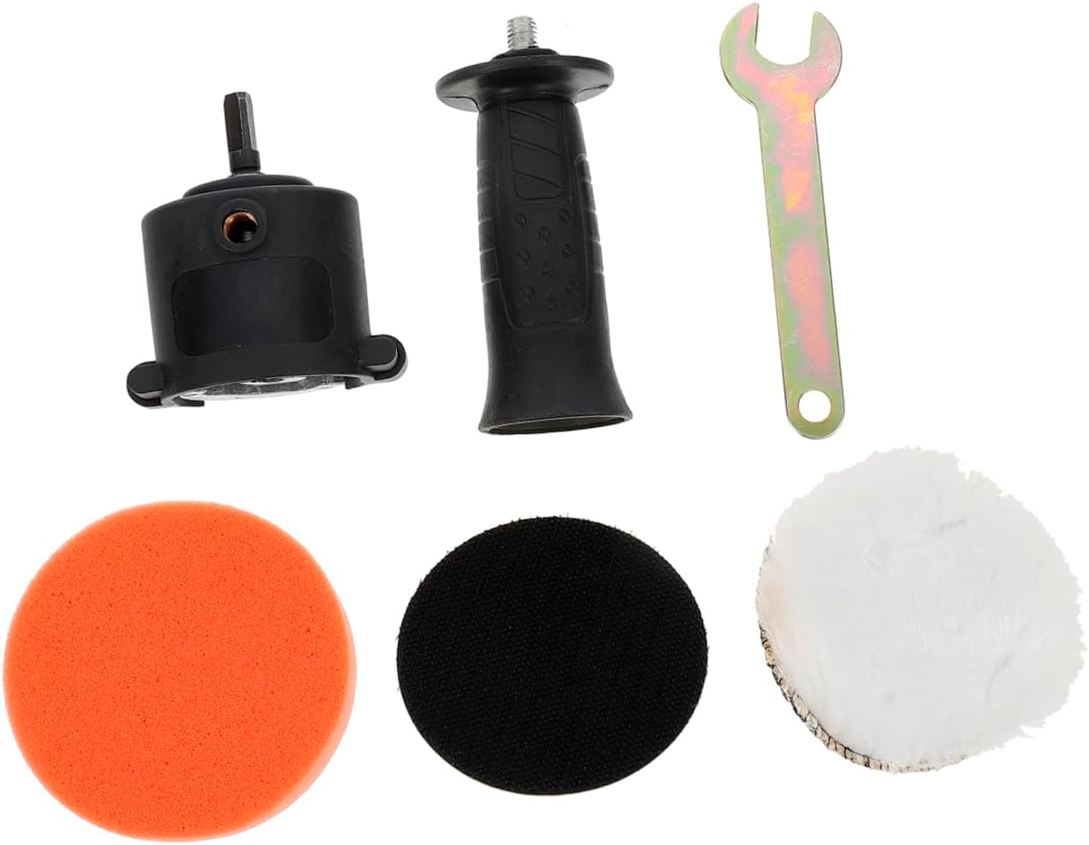 OUNONA 1set Car Buffing Tool Kit Auto Polishing for Electric Drills Easy to Install High Performance for Car Care and Detailing