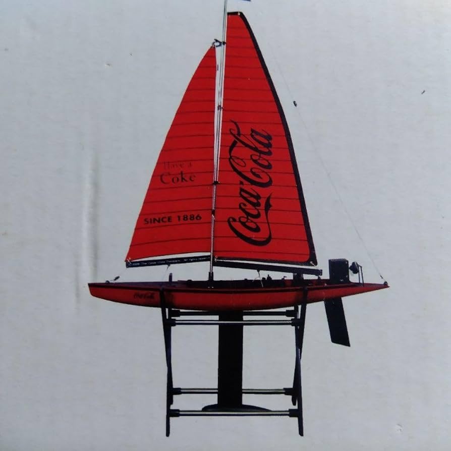コカコーラ ラジコンヨット Yahoo!オークション -「ラジコン