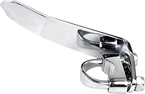 Miniatura 3 de Cromo motocicleta Kickstand extensión brazo para H-onda VTX1300CS VTX1300R Retro VTX1800C VTX1800F Fury Yamaha V-Star XVS650 con abrazadera para