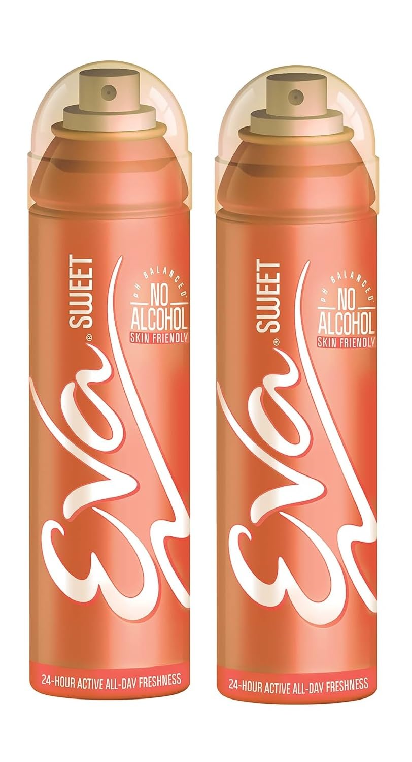 Eva Sweet Aerosol Deodorant For Women, 150Ml (Pack Of 2)-image-38