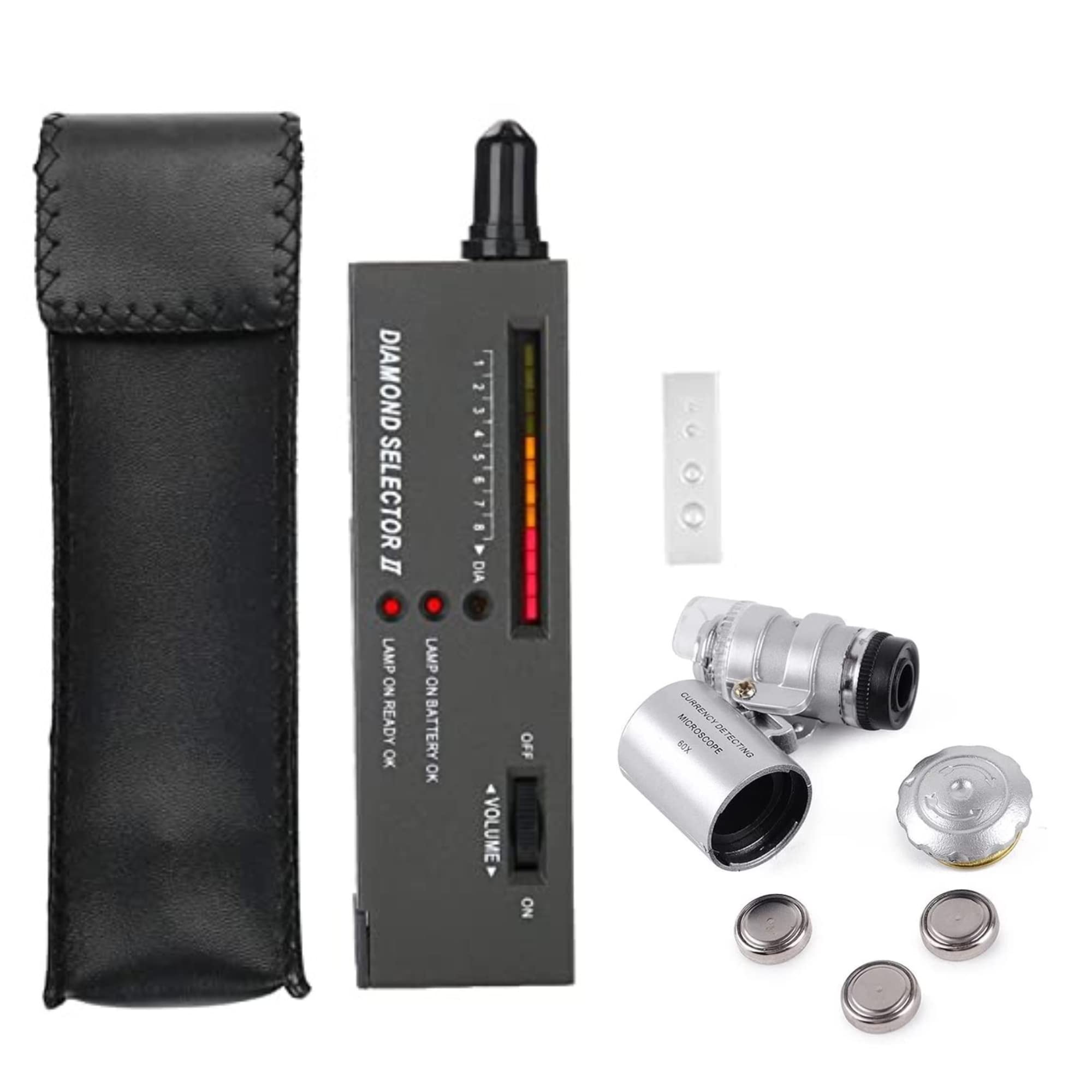 OceanLive Diamond Selector 2 Original With 60X Mini Maganifier | Daimond Gem Tester Machine With Battery | Daimond Tester Machine | Diamond Detector Machine | Diamond Checking Machine Proffessional (B0C371P4V8) Amazon Price History, Amazon Price Tracker