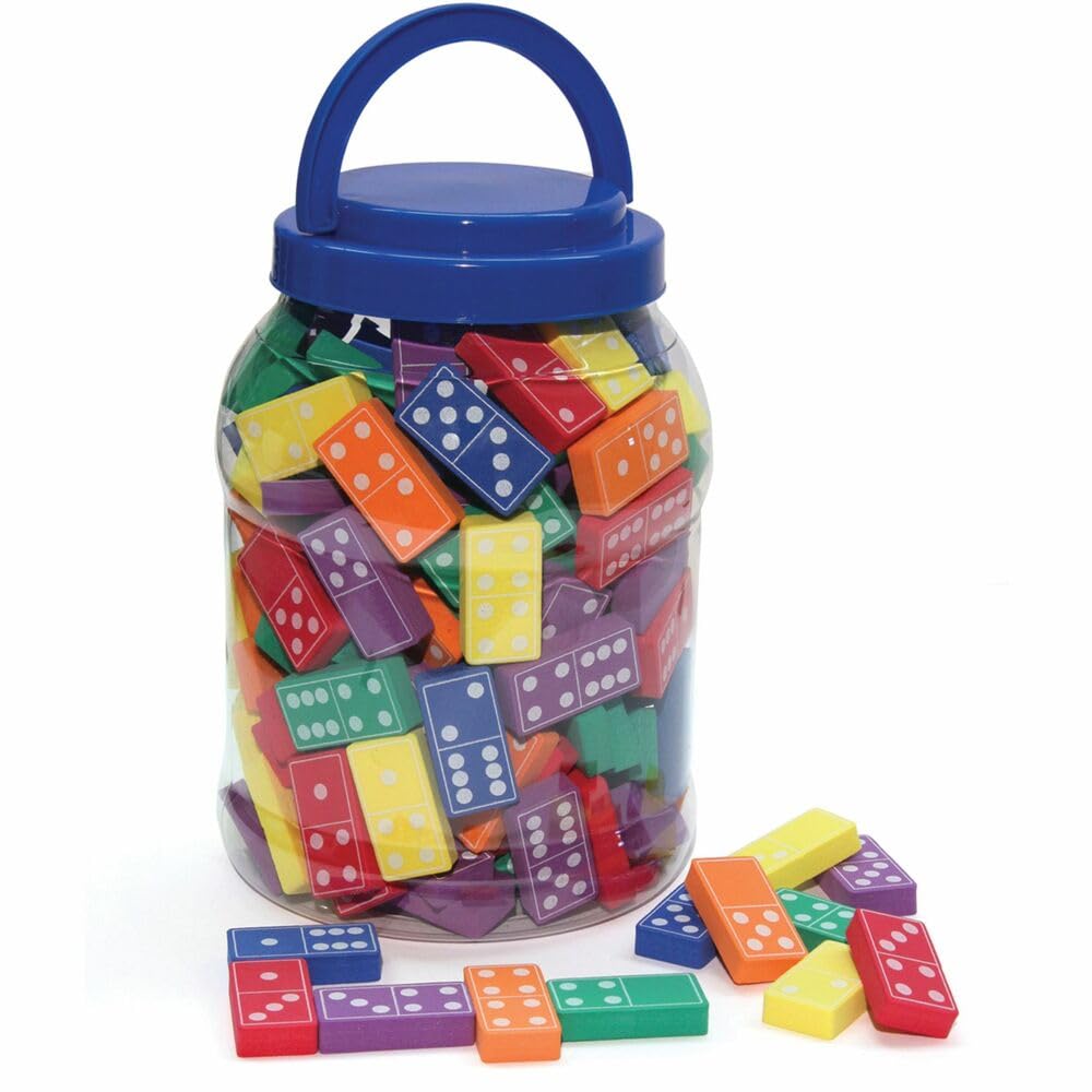 Amazon.com: Wonderfoam Dominoes, Assorted Colors, 1-3/4