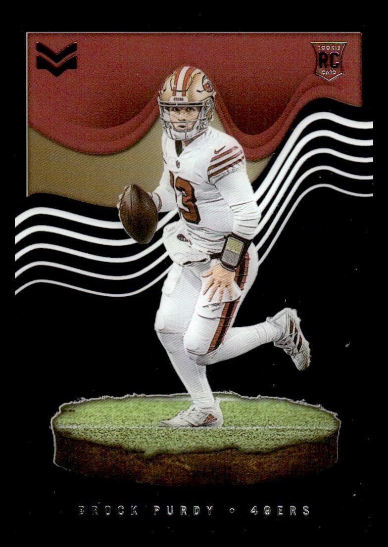 2022 Panini Chronicles Magnitude #27 Brock Purdy San Francisco 49ers RC Rookie Football Trading Card