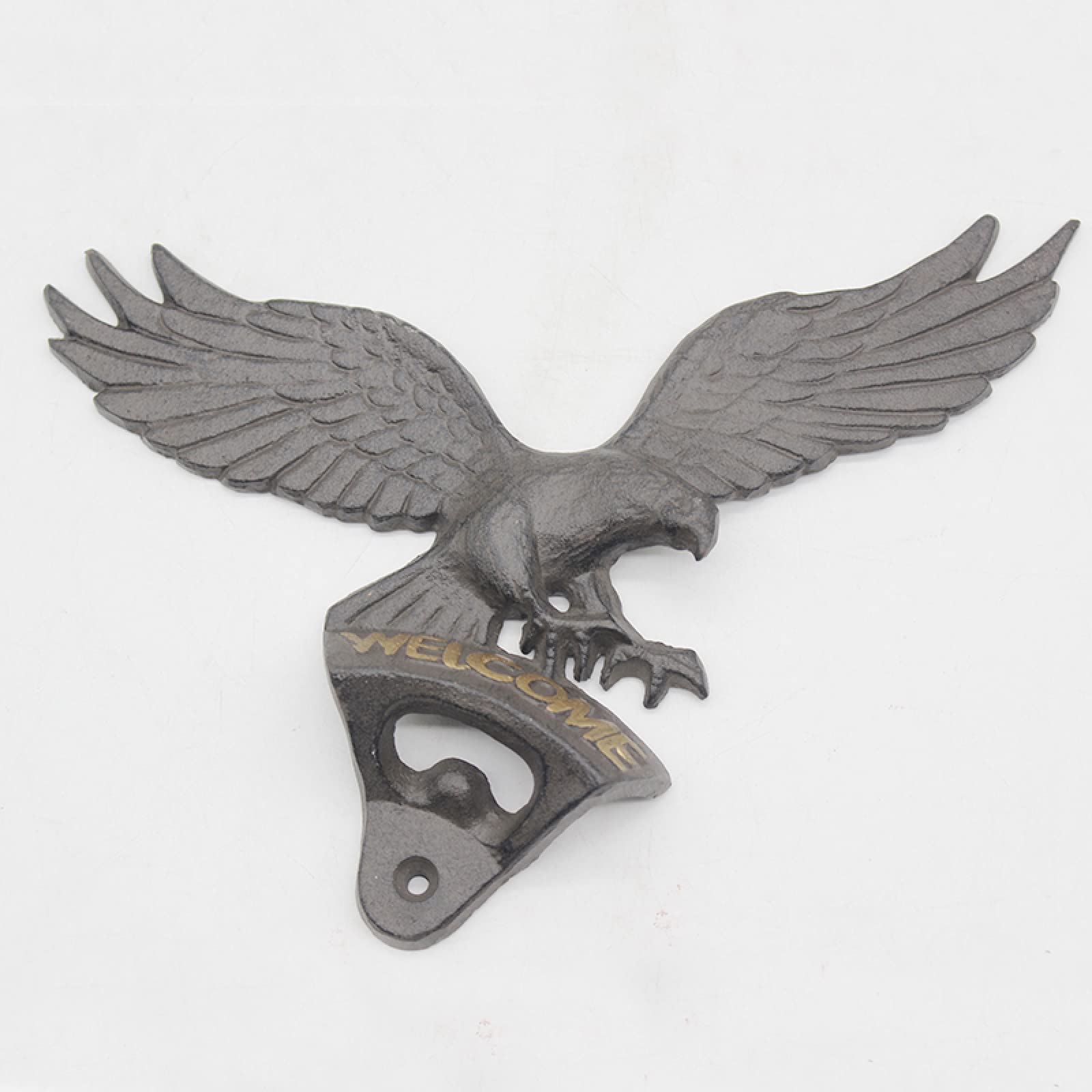 Apribottiglie aquila in ferro battuto in ghisa in stile europeo Apribottiglie a parete Apribottiglie retrò creativo