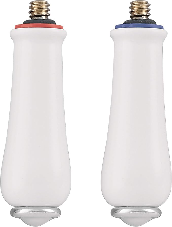 Moen 97559 Monticello Replacement Handle Knob Insert, Porcelain and