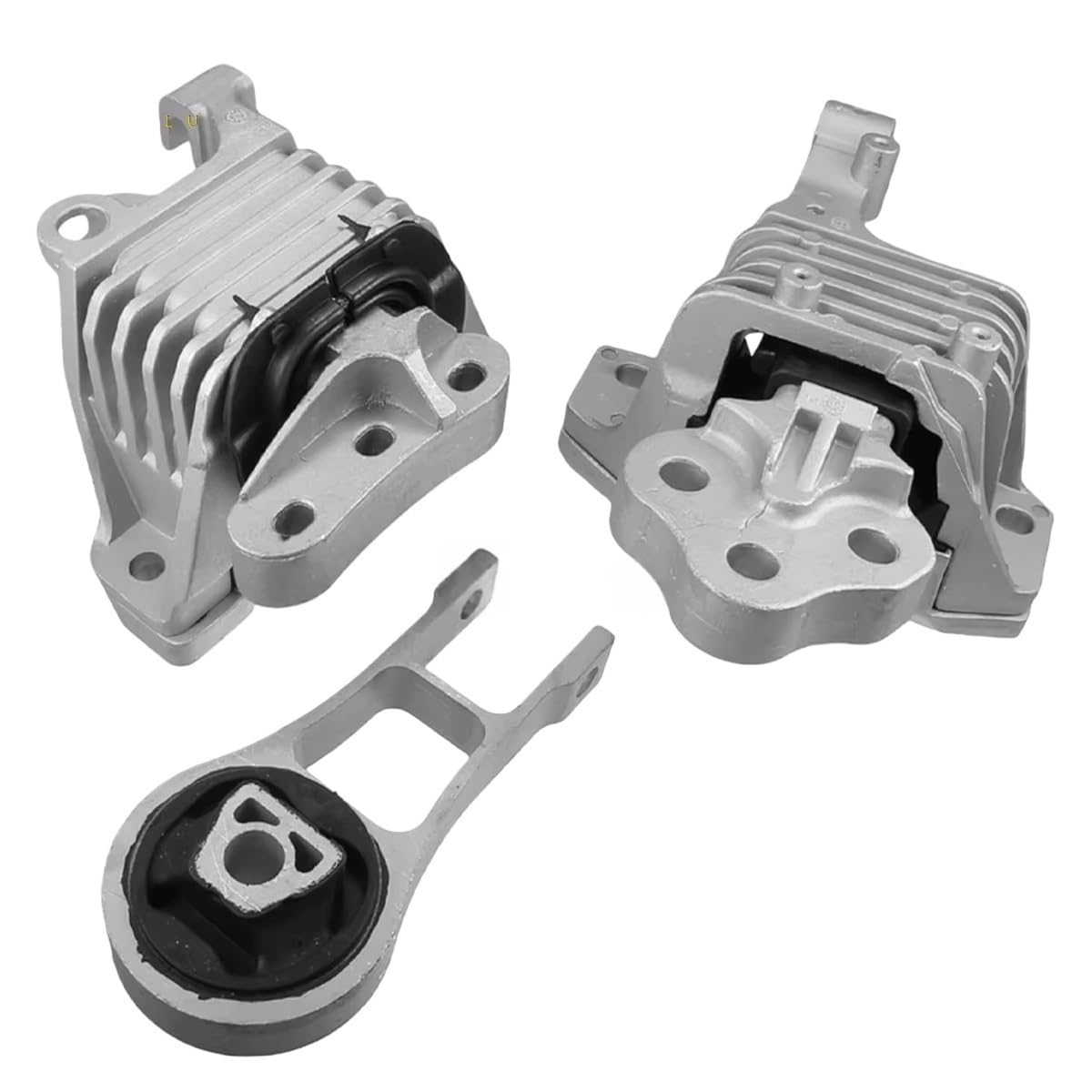 Yunll One Color 3Pcs Engine Motor Transmission Mount 68192831Af 68418876Ab 68157441Ad 68233389Ab 4877788Af For Cherokee For Chrysler For 200 Engine Mount Hydraulic Mount
