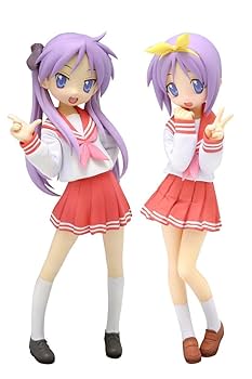 Amazon.co.jp: らき☆すた 柊かがみ&つかさ 制服Ver.セット. (1