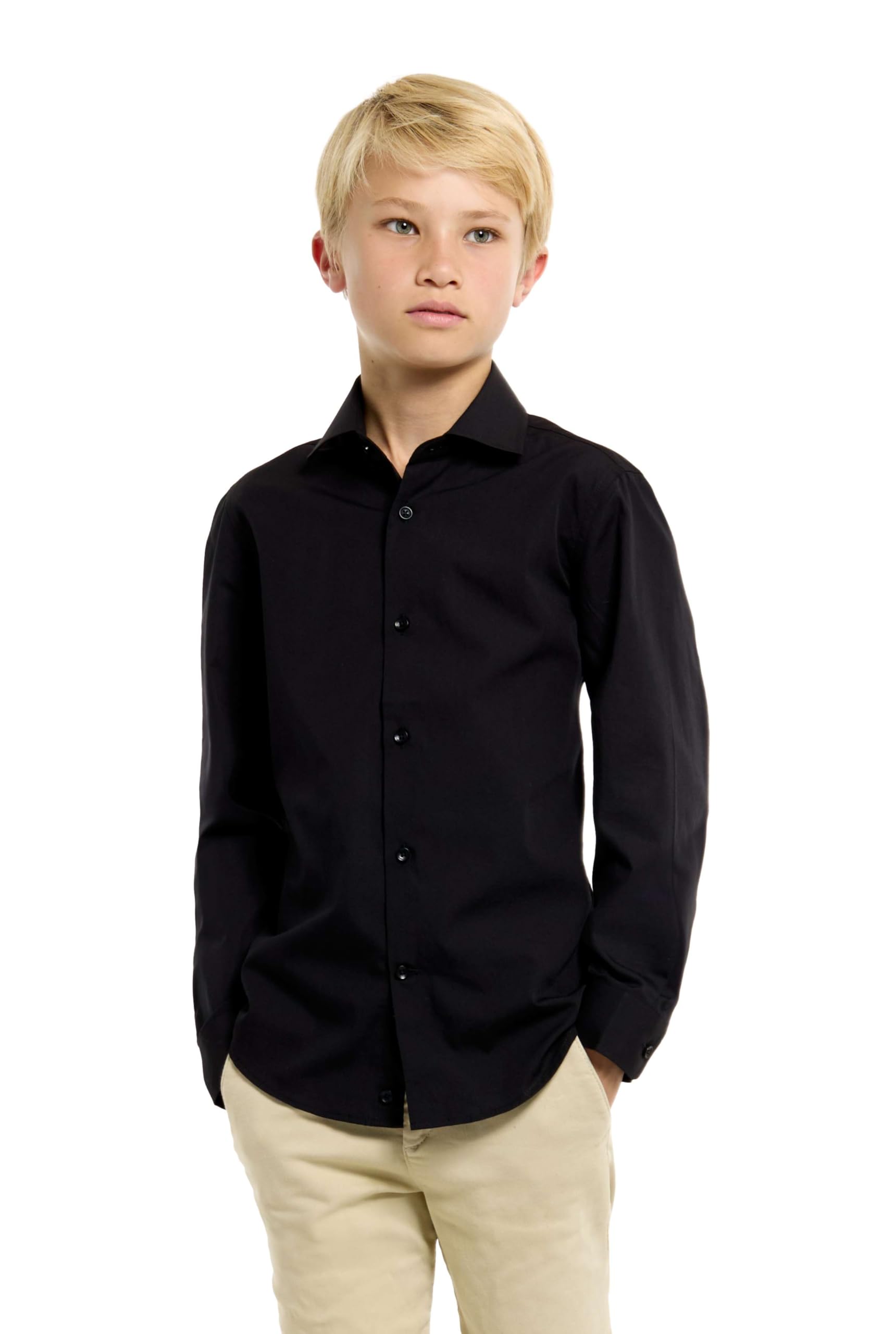OppoSuits Camicia per ragazzi adolescenti - Camicia con bottoni - vestibilità aderente