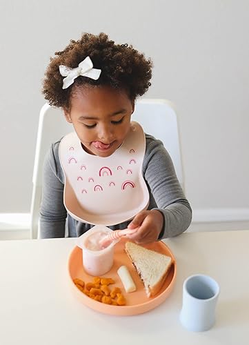 Miniatura 9 de otterlove Taza de entrenamiento de silicona para bebés y niños pequeños, aprobada por OT pediátrica, 100% silicona LFGB pura de platino, irrompible,