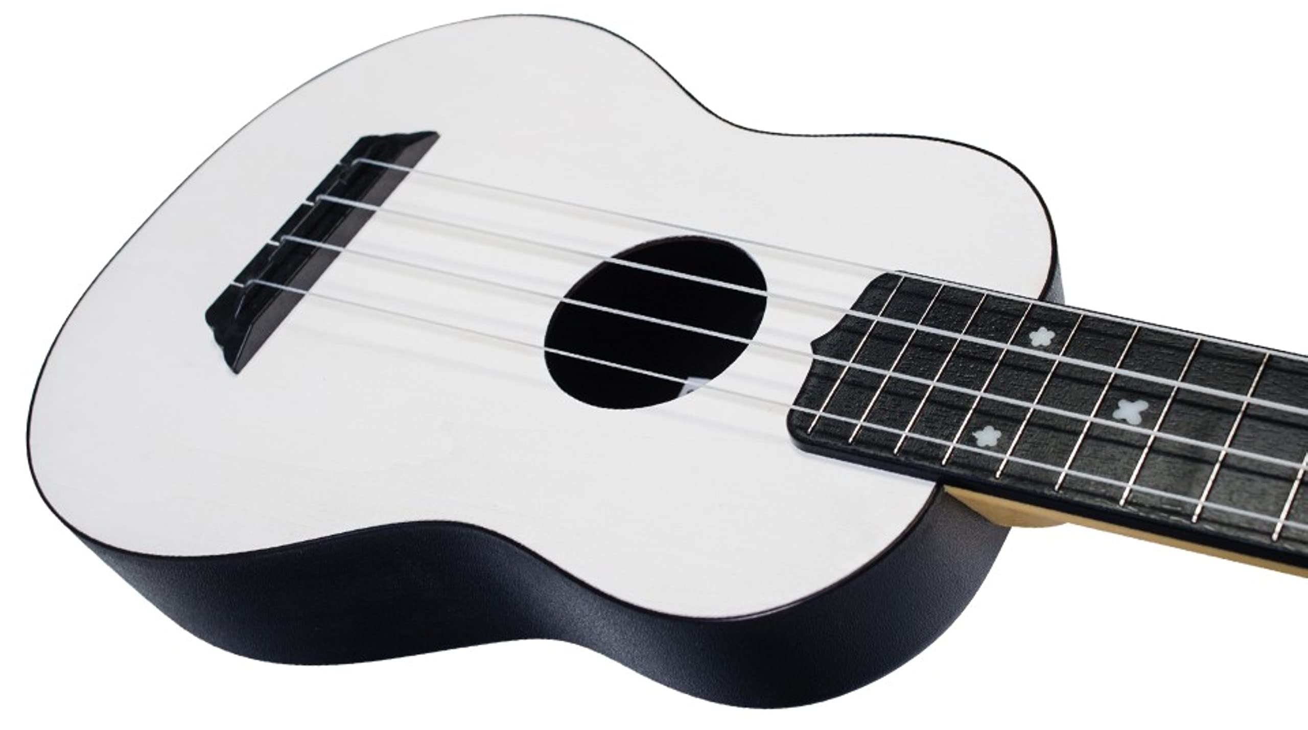 Ukelele Soprano Flight TUS-35WH Travel Blanco