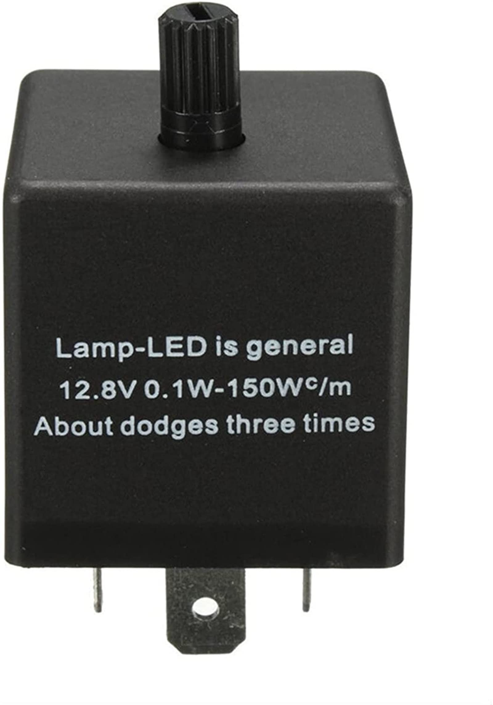 Relè Relè 3 Pin Relè Lampeggiante LED 12V Relè Lampeggiante elettronico Universale Regolabile Freauency LED Indicatore di direzione Lampeggiatore Relè Lampeggiante for Auto