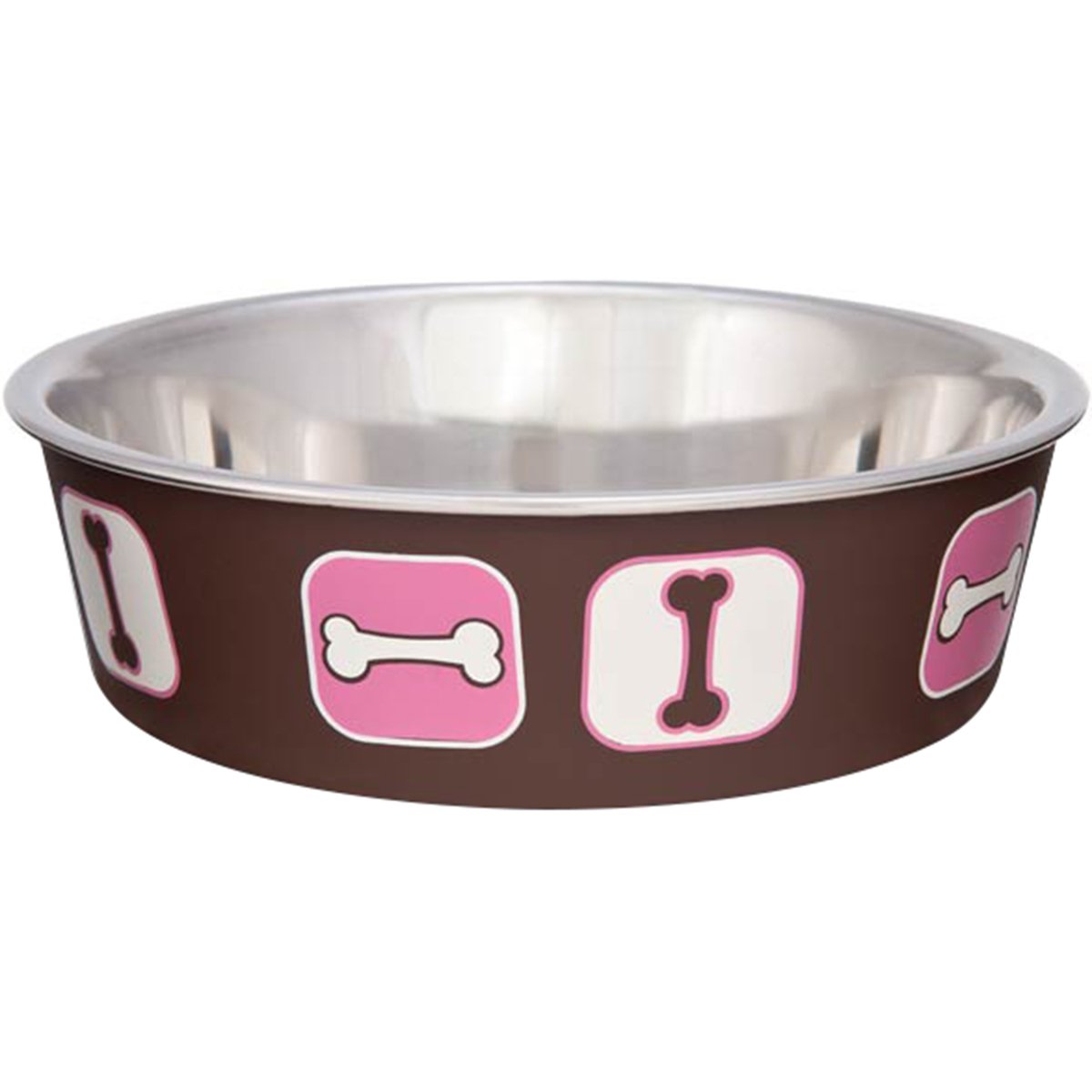 Loving Pets Cosmopolitan Bella Bowl, Small, Pink