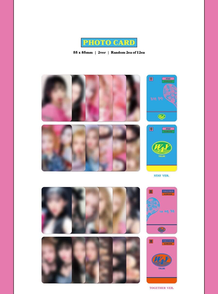 TRI.BE W.A.Y 2nd Mini Album ( STAY + TOGETHER - 2 Ver Set. ) K-POP SEALED