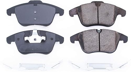 Miniatura 3 de Power Stop 17-1241, Z17 Pastillas de freno de cerámica delanteras con hardware