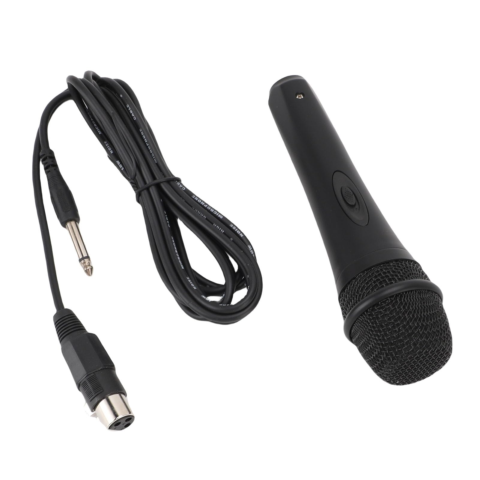 Ymiko Dynamic Wired Handheld Mic Cardioid Microphone for Singing Parties Karaoke Outdoor Activities