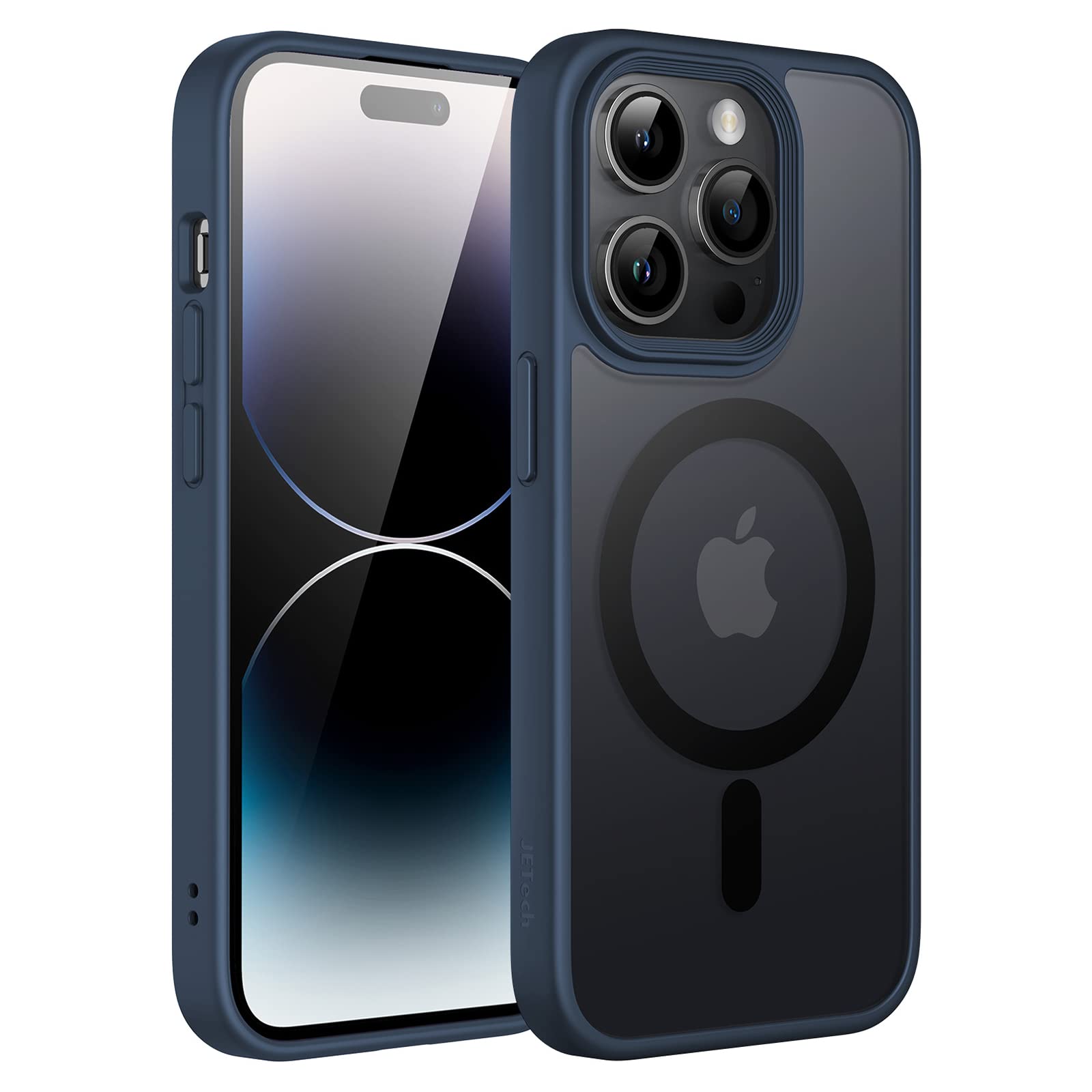 Custodia Magnetica Amzpas Per IPhone 14 Pro – Trasparente Opaco, MagSafe Integrato! - 3