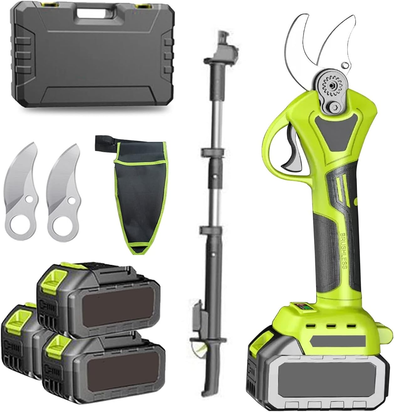 Sécateurs électriques 50mm Progressif Sécateur Ciseaux de Branche avec