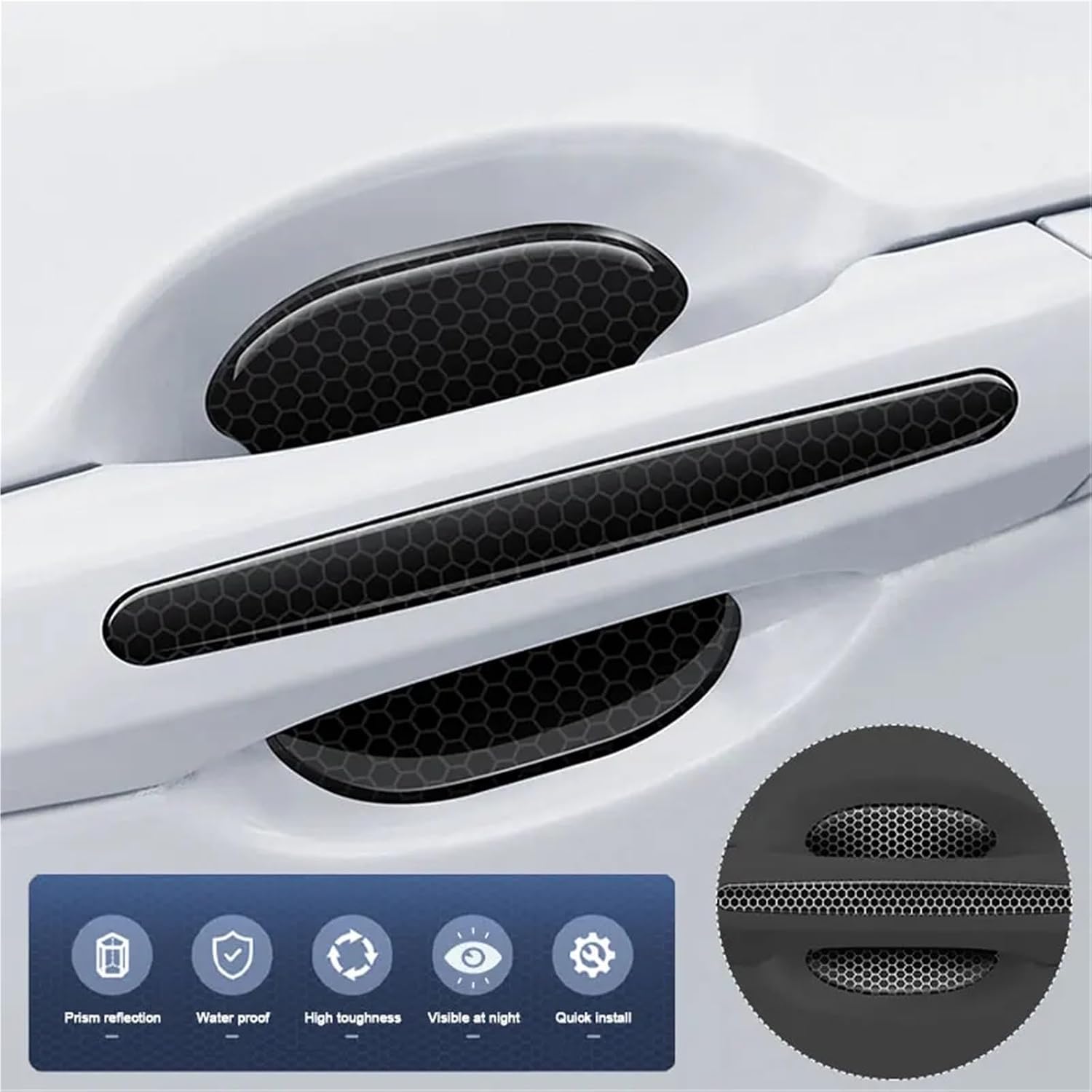 4pcs Door Strip Collision Protection(Option B)