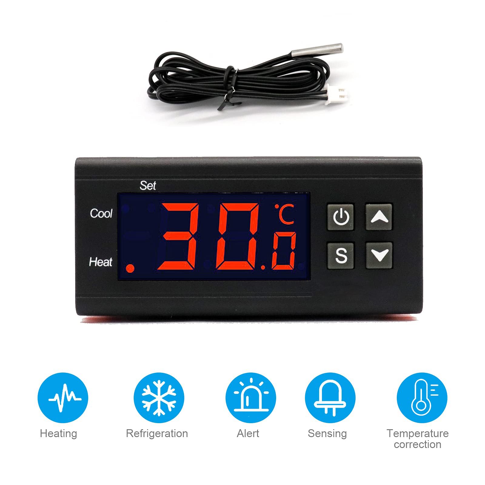 RUIZHI 110-220v Digitale Thermostaat 10A Relais