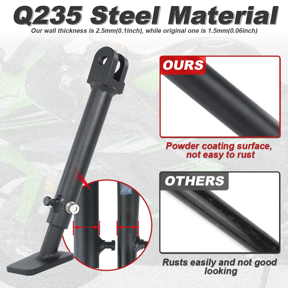 すしたろう Amazon.com: Xitomer 0-3 inch Steel Adjustable Kickstand Fit