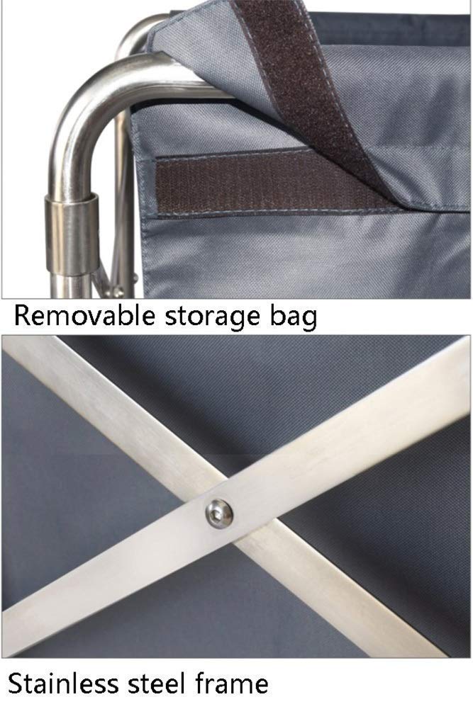Ruchome Wózki Mieszkalnych Serving Koszyk Szary Folding Sorter Pralni Koszyk Z Ruchomymi Oxcloth Torby, Heavy-Duty Rolling Koła Wózek Do Ubrań/Szaro-Niebieski/Zestaw * 2