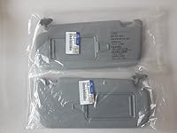 Vista 2 de HYUNDAI Partes originales 07 ~ 10 Elantra Conductor Izquierdo Pasajero Derecho Interior Visera Gris 2EA = 1SET