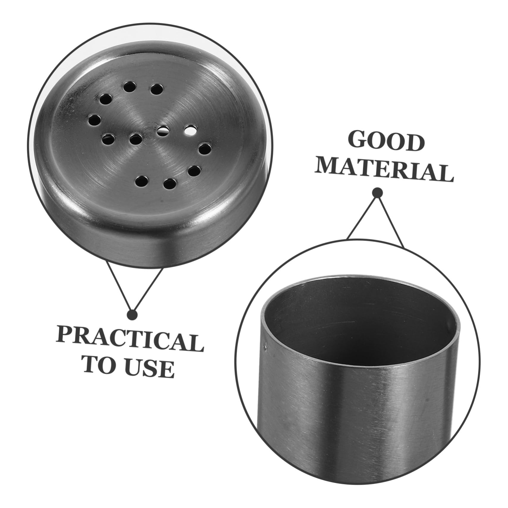 BESPORTBLE 2Pcs Portable Spice Shaker Compact Seasoning Dispenser for for Kitchen and Bbq Use Easy Pour Design for Convenient Seasoning Control