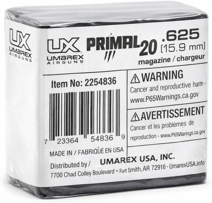 Umarex Primal 20 Pellet Gun PCP Air Rifle Magazine